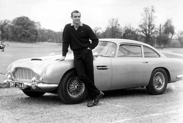 James Bond’s Thunderball and Goldfinger Aston Martin DB5 Sells for $4.6 Million