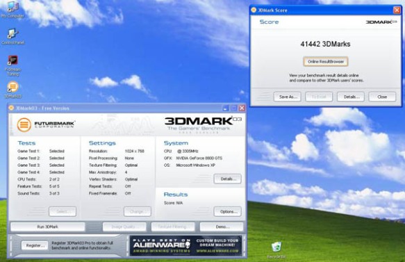 Fatal1ty P67 Benchmark WinXP Drivers 8800GTS - 41442