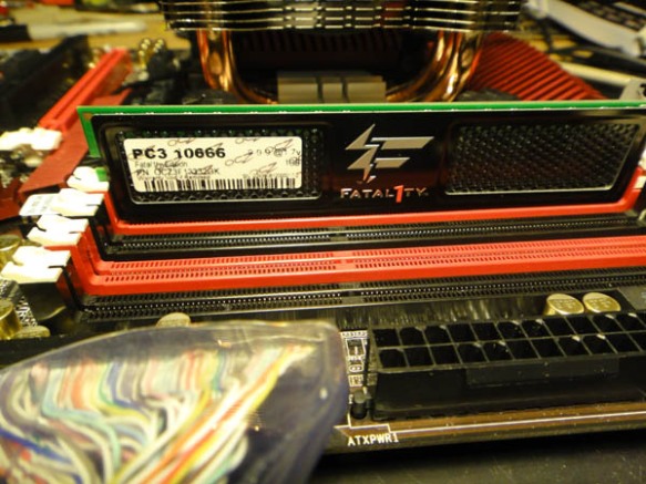 Fatal1ty P67 Professional - The last of the Fatal1ty memory from OCZ