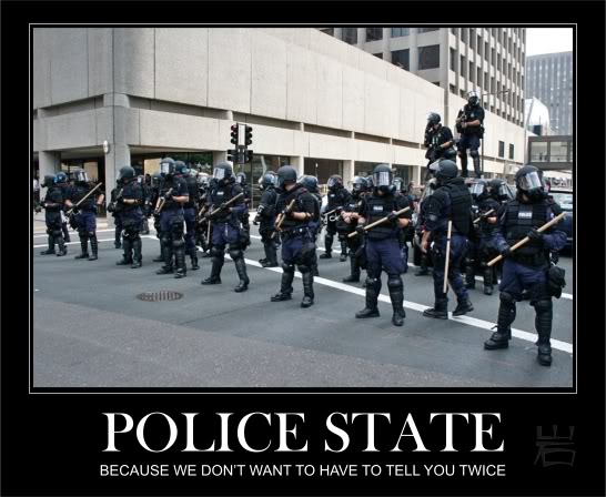 Welcome to the new US Police State - brought to you by the National Defense Authorization Act, NDAA