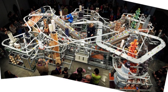 Metropolis II - A glimpse of the city of the future, Hot Wheels on steroids at the Los Angeles County Museum of Art (LACMA)