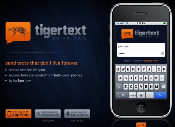 Tigertext allows doctors to text confidential patient info and stay HIPAA compliant, or how to stop worrying and love BYOD in your hospital